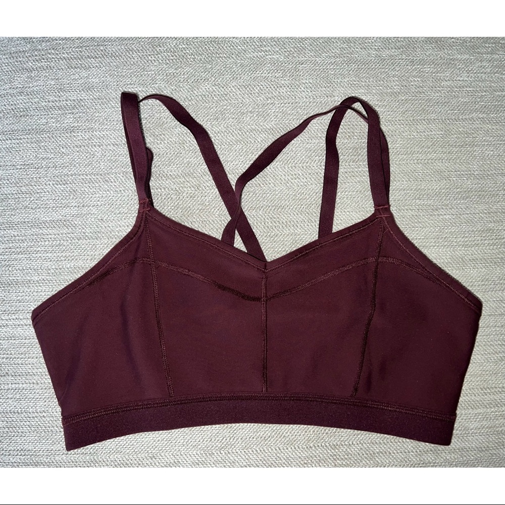 •Athleta• Strappy Stealth Sports Bra
